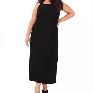 Vince Camuto Black Sleeveless Maxi Dress